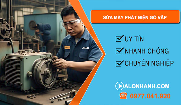 sửa máy phát điện tại Gò Vấp