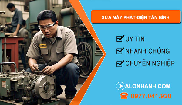 sửa máy phát điện tại Phú Nhuận