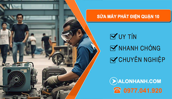 sửa máy phát điện tại Quận 10
