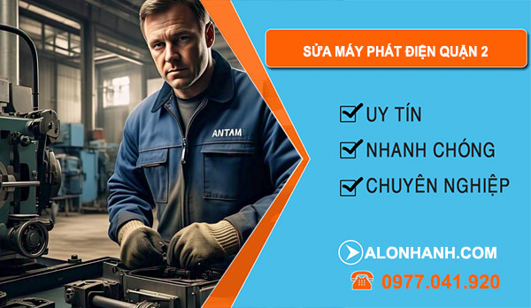 sửa máy phát điện tại Quận 2