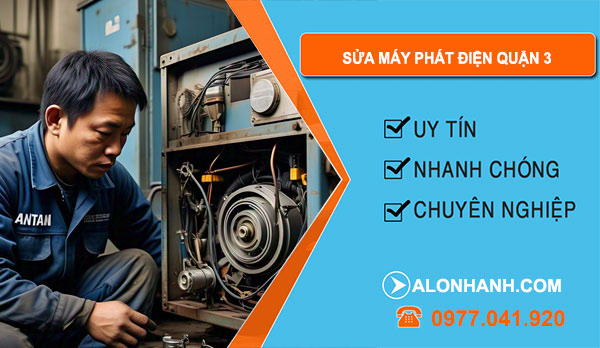 sửa máy phát điện tại Quận 3