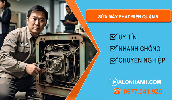 sửa máy phát điện tại Quận 9