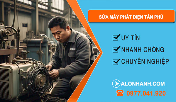 Sửa Máy Phát Điện tại Tân Phú