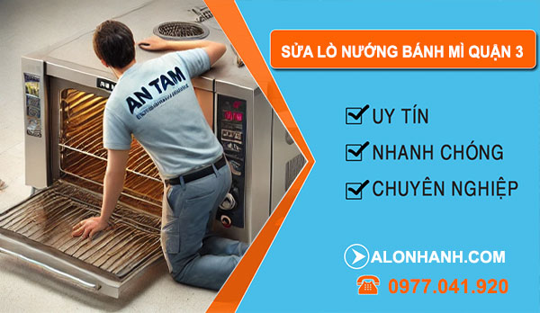 thợ sửa lò nướng bánh mì Quận 3