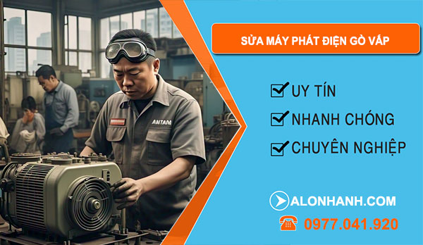 thợ sửa máy phát điện Gò Vấp