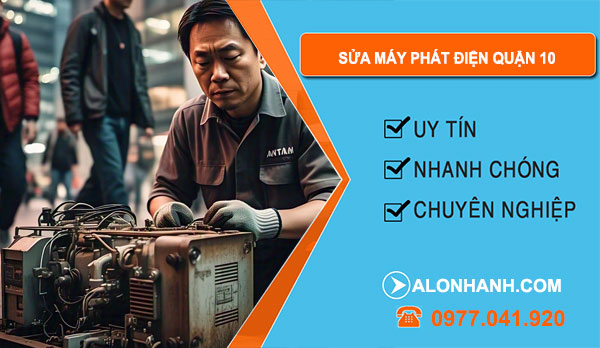 thợ sửa máy phát điện Quận 10