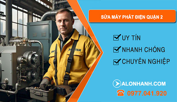 thợ sửa máy phát điện Quận 2