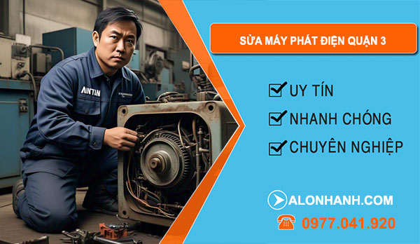 thợ sửa máy phát điện Quận 3
