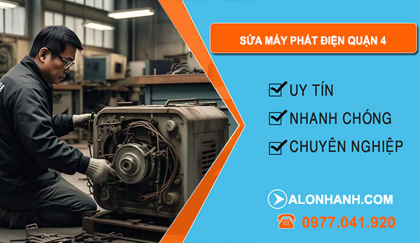 thợ sửa máy phát điện Quận 4