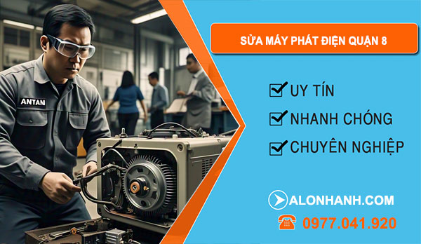 thợ sửa máy phát điện Quận 8