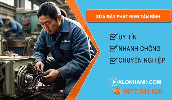 thợ sửa máy phát điện Tân Bình