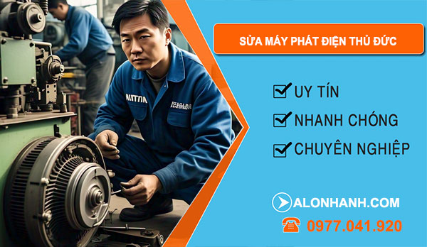 thợ sửa máy phát điện Thủ Đức