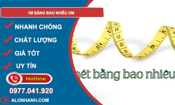 1m bằng bao nhiêu dm