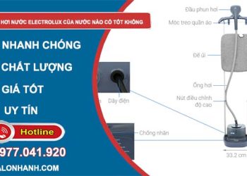 bàn ủi hơi nước electrolux của nước nào có tốt không