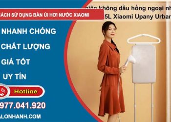 cách sử dụng bàn ủi hơi nước xiaomi hiệu quả