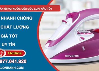 đánh giá bàn ủi hơi nước đức loại nào tốt