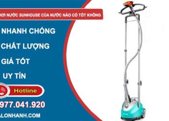 dòng bàn ủi hơi nước sunhouse của nước nào có tốt không