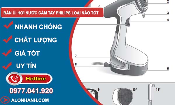 hướng dẫn sử dụng bàn ủi hơi nước cầm tay tefal