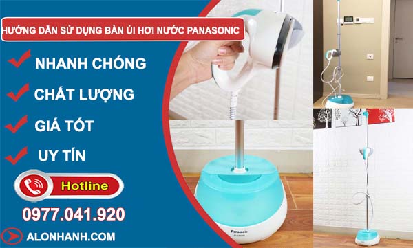 hướng dẫn sử dụng bàn ủi hơi nước panasonic đơn giản