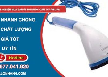kinh nghiệm mua bàn ủi hơi nước cầm tay philips hiệu quả