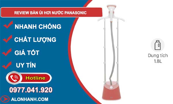 review bàn ủi hơi nước panasonic