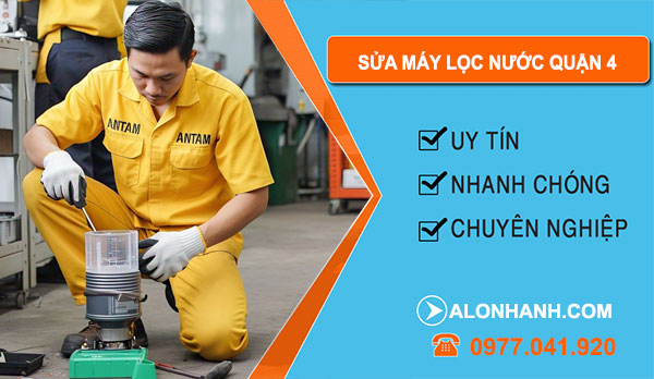 sửa máy lọc nước tại Quận 4