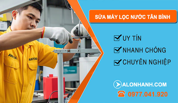 sửa máy lọc nước tại Tân Bình