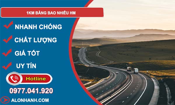 tìm hiểu 1km bằng bao nhiêu hm
