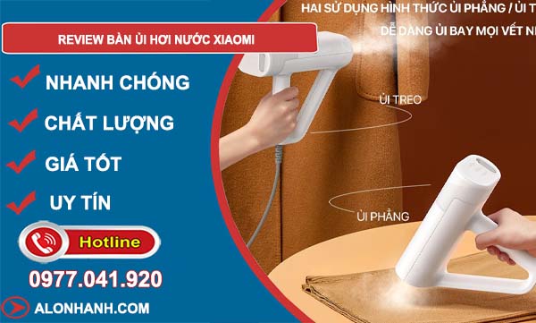 tìm hiểu review bàn ủi hơi nước xiaomi