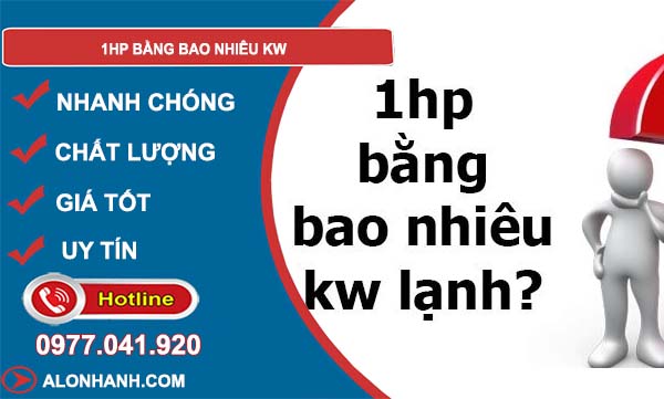 1hp bằng bao nhiêu kw