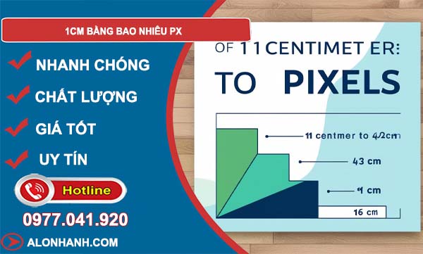 tìm hiểu 1cm bằng bao nhiêu px