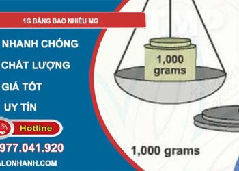 1g bằng bao nhiêu mg