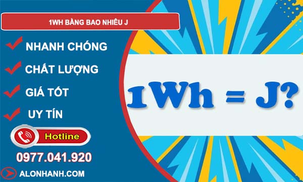 wh bằng bao nhiêu j