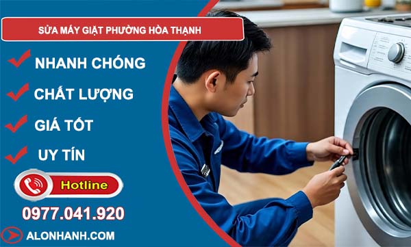 sửa máy giặt phường hoà thạnh giá rẻ