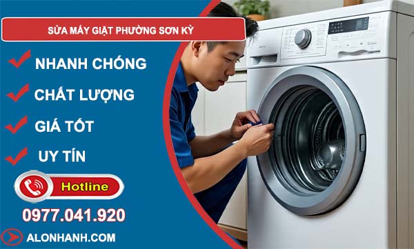 sửa máy giặt phường sơn kỳ giá rẻ