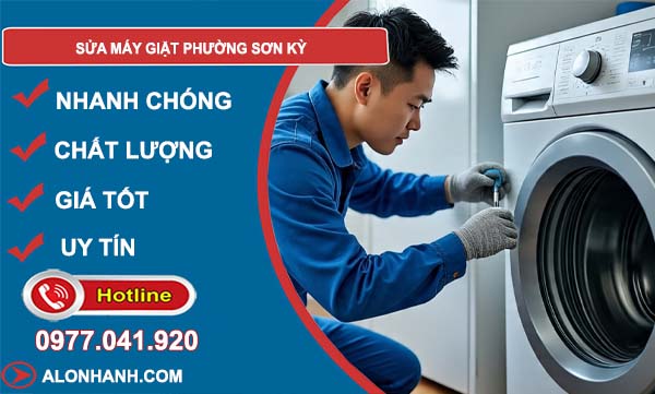 sửa máy giặt phường sơn kỳ uy tín