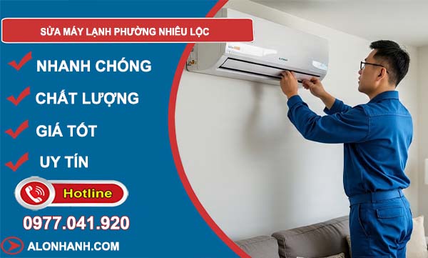 sửa máy lạnh phường nhiêu lộc