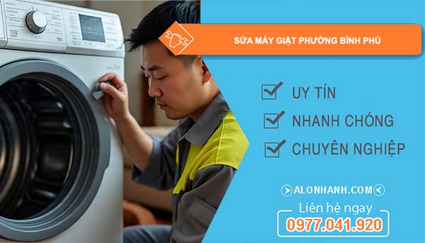 sửa máy giặt phường bình phú