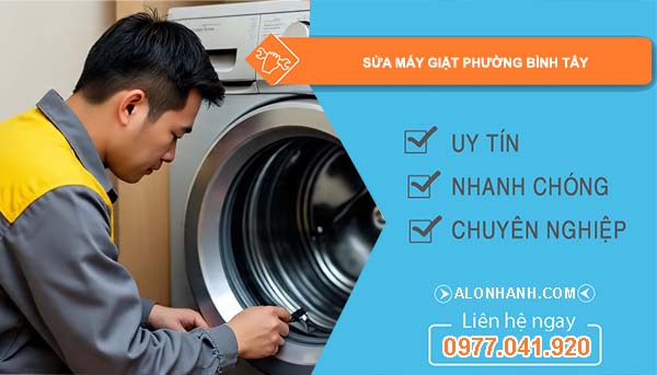 sửa máy giặt phường bình tây giá rẻ