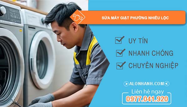 sửa máy giặt phường nhiêu lộc giá rẻ