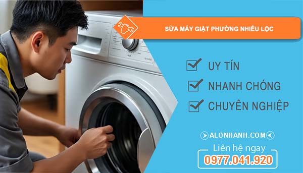 sửa máy giặt phường nhiêu lộc