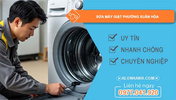 sửa máy giặt tại xuân hòa