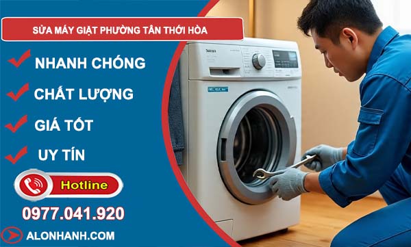 sửa máy giặt phường tân thới hoà giá rẻ