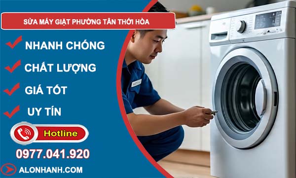 sửa máy giặt phường tân thới hoà