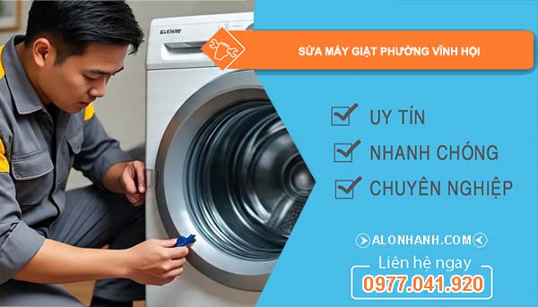 sửa máy giặt phường vĩnh hội giá rẻ