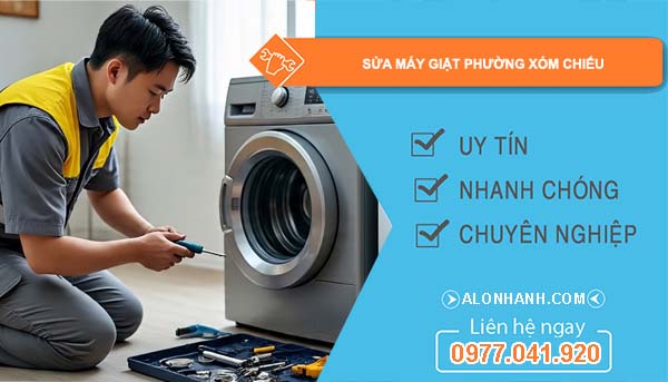 sửa máy giặt phường xóm chiếu giá rẻ