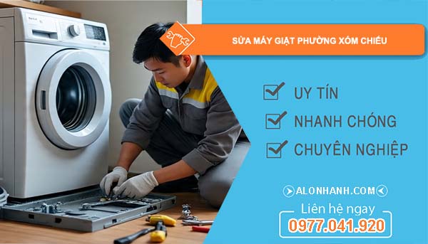 sửa máy giặt phường xóm chiếu
