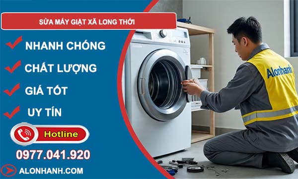 sửa máy giặt xã long thới giá rẻ