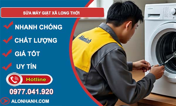 sửa máy giặt xã long thới