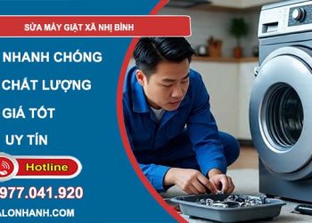 sửa máy giặt xã nhị bình giá rẻ